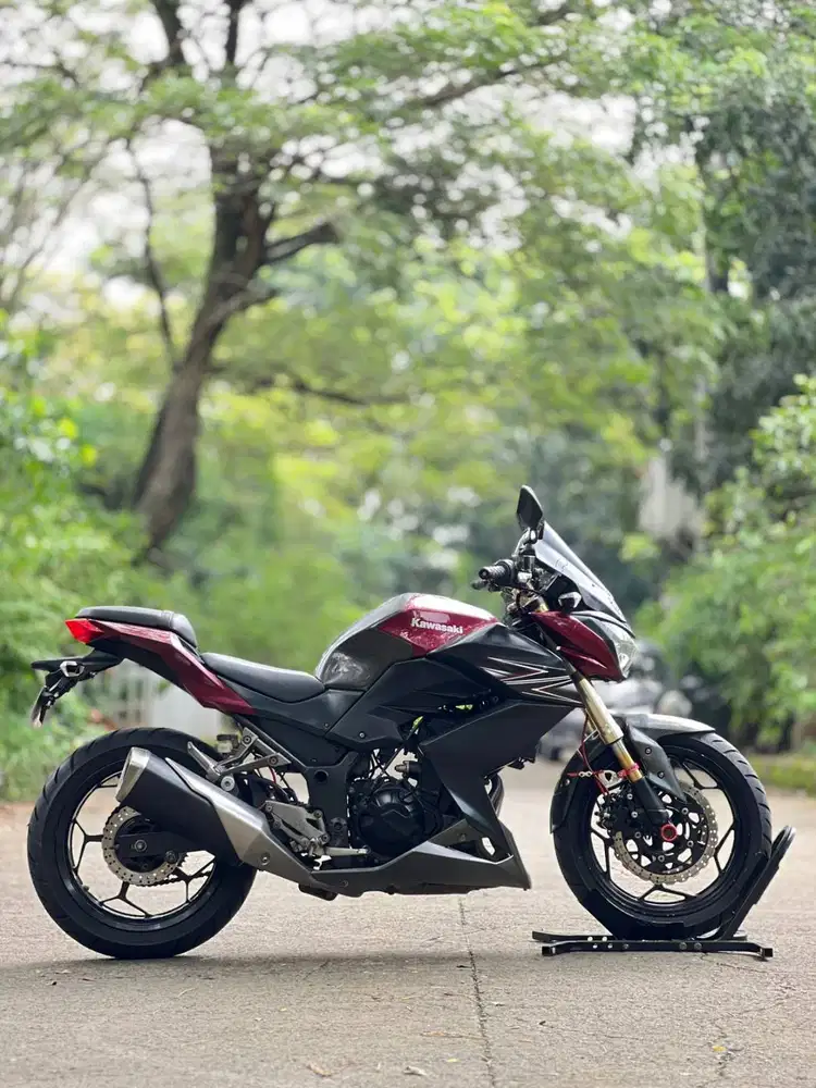 KAWASAKI Z250 FI MERAH 2016 KM 16K PAJAK ON SIAP PAKAI