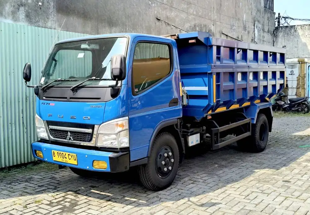 6roda 2ribuKM Mitsubishi Coltdiesel Canter FE 74 HD N Dumptruk 2025