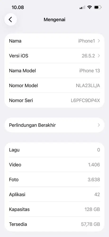iPhone 13 128 GB Black Inter