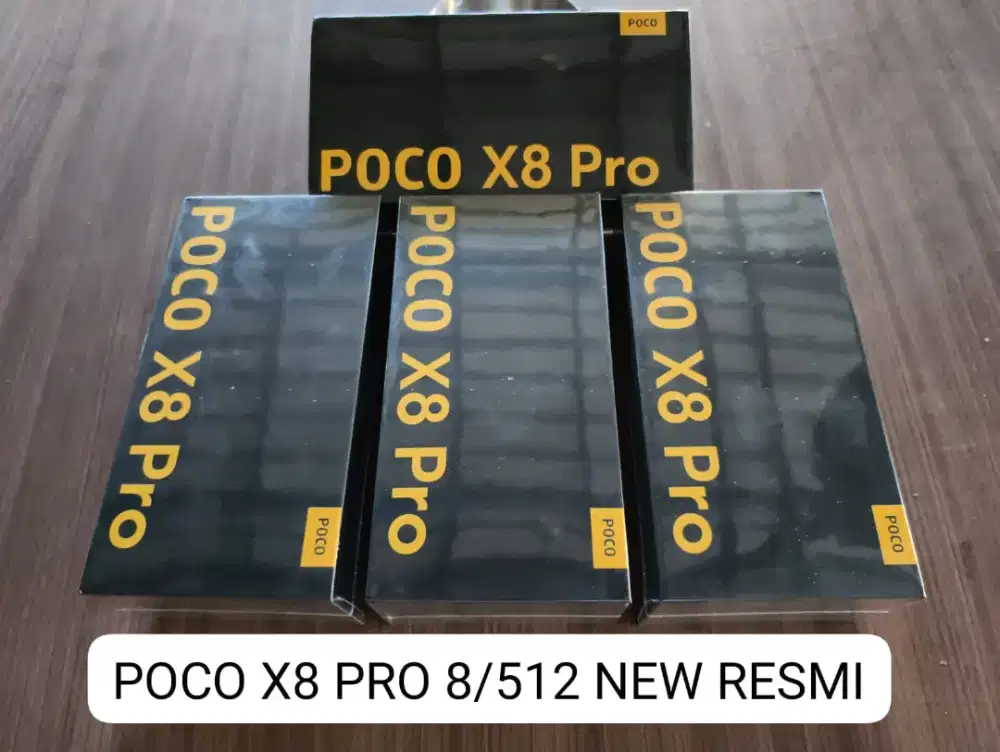 POCO X8 PRO 8/512 BARU GARANSI RESMI