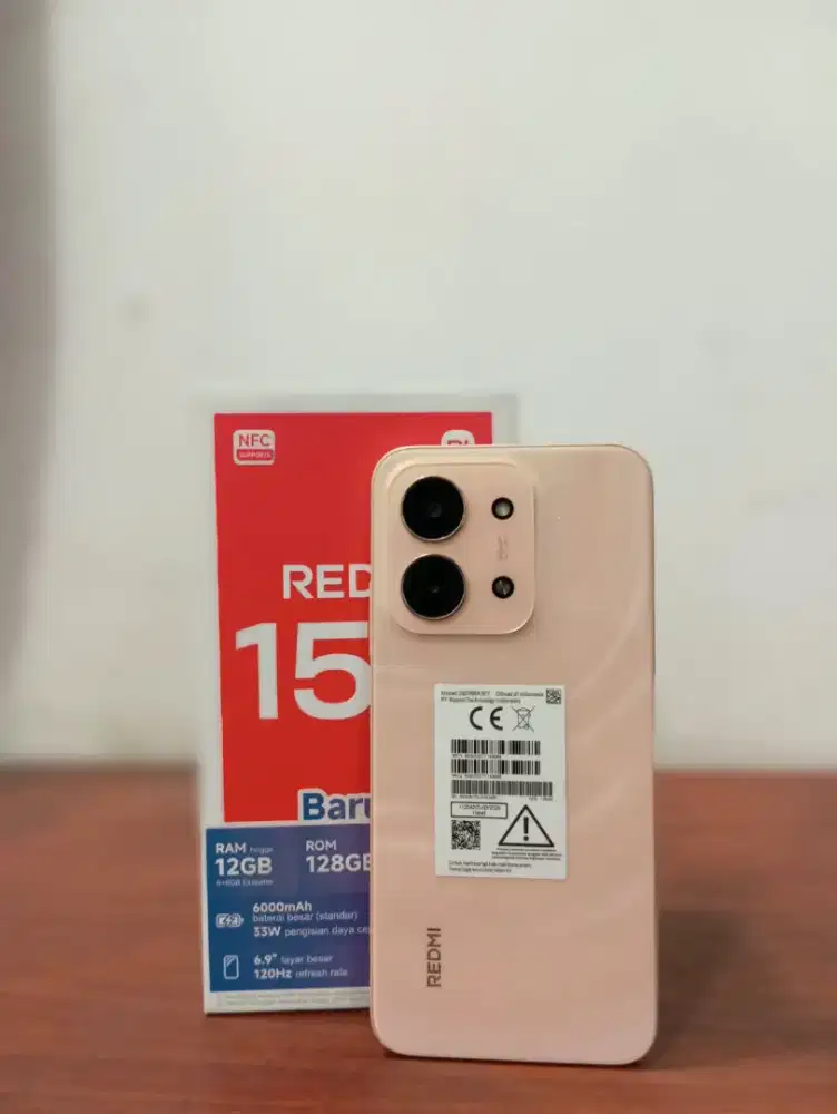 JUAL HP SECOND XIAOMI REDMI 15C 6/128