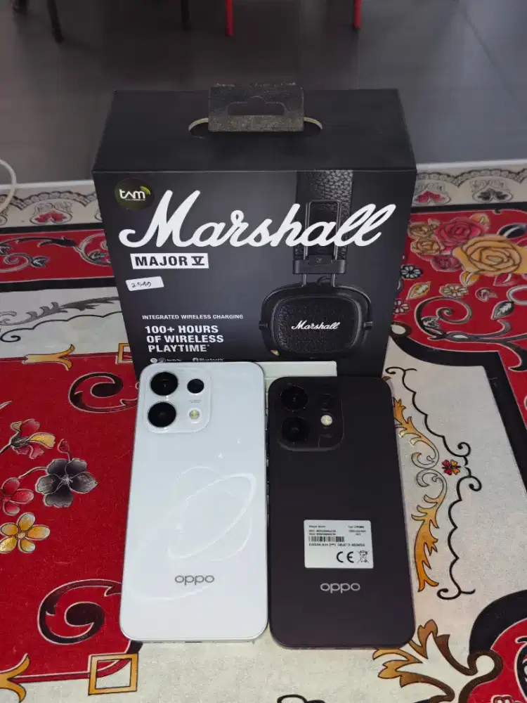 Promo Oppo Reno 16 dan 15 Series dapatkan Headphone Marshall