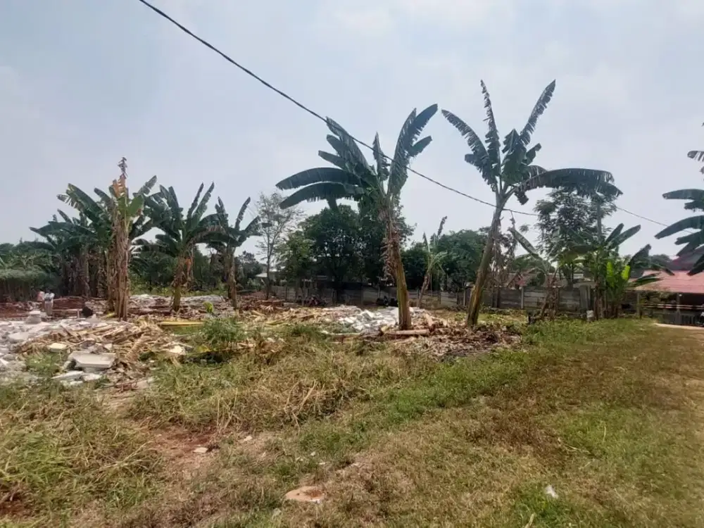 SHM Bisa Cicil 12x Flat, Dijual Murah Tanah Kavling Dekat Stasiun Citayam
