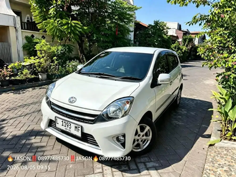 AGYA G 1.0 MANUAL 2014 ,ISTIMEWAH KM 13 RIBU SAJA