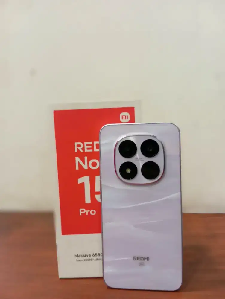 JUAL HP SECOND XIAOMI REDMI NOTE 15 PRO 5G 8/256