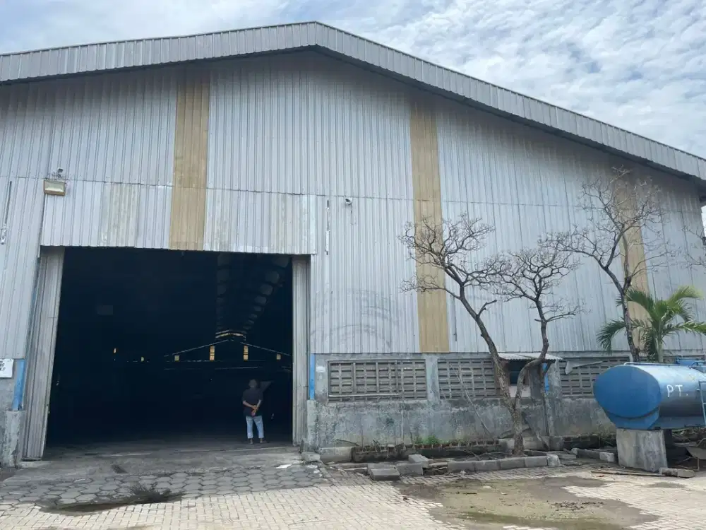 DIJUAL/ DISEWAKAN GUDANG DI JL. PELABUHAN KENDAL, DEKAT KIK, KENDAL JAWA TENGAH
