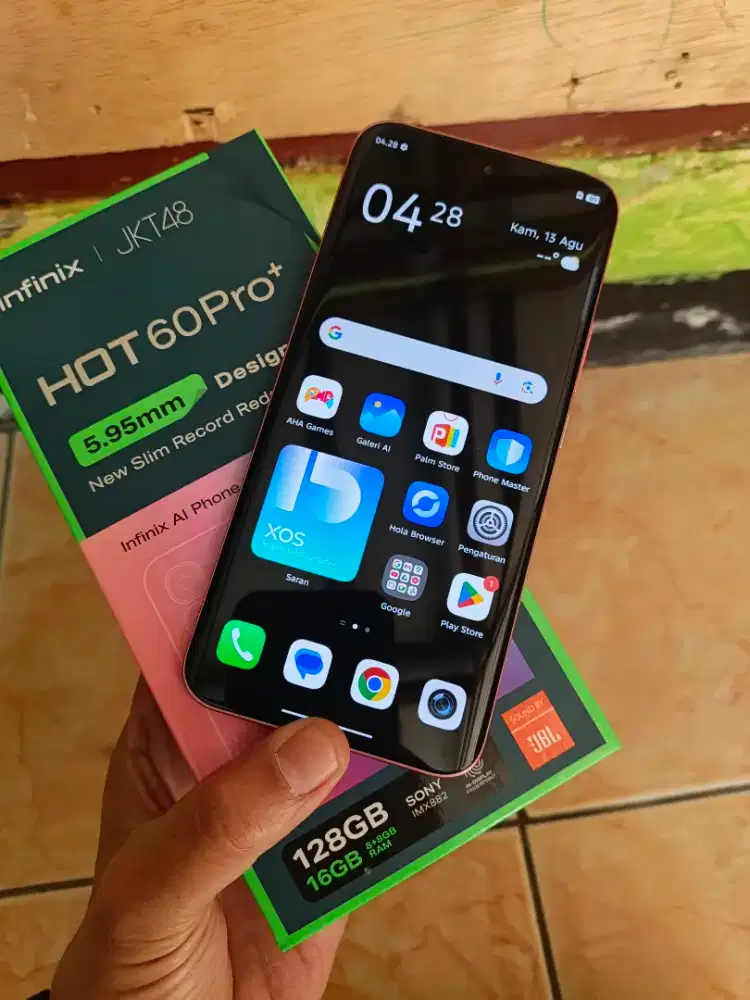 Infinix hot 60 pro plus 8/128 mulus abisss