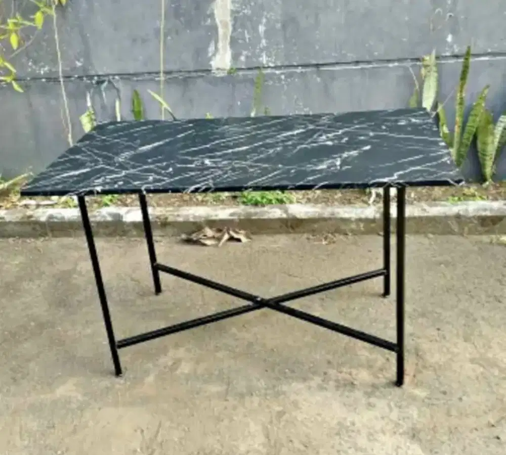 Meja lipat meja makan meja cafe meja portable