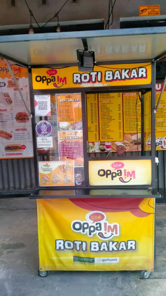DIJUAL GEROBAK JUALAN
