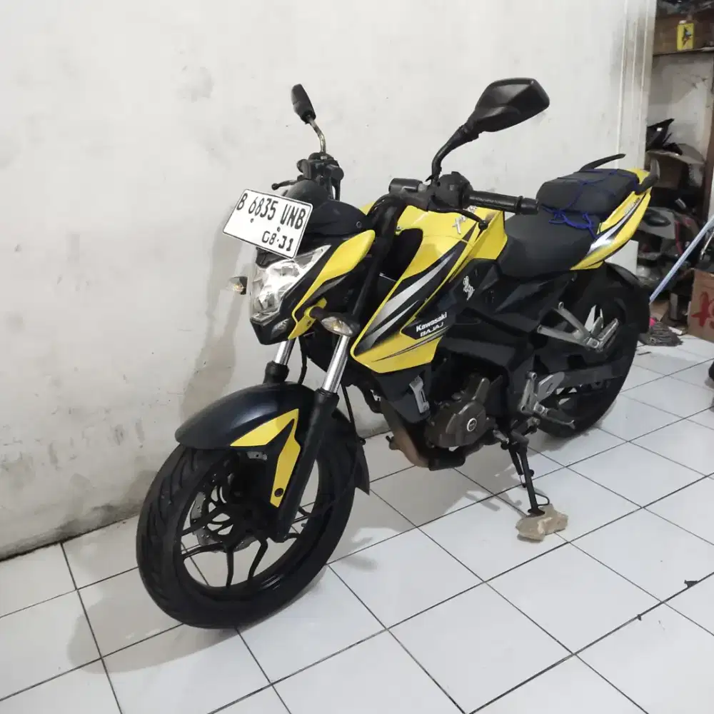 Kawasaki NS200 2014 Orisinil Lengkap Bagus Mesin Aluss