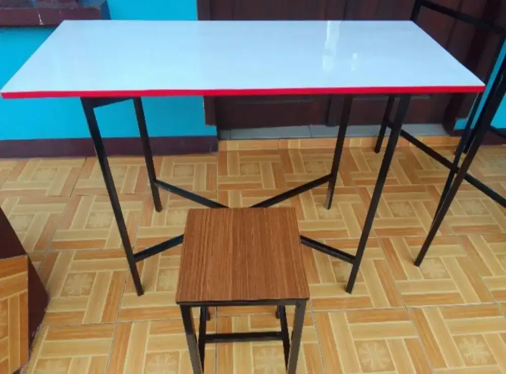 Meja lipat meja makan meja usaha meja kantin meja angkringan