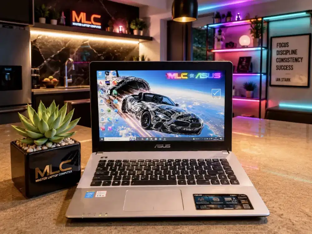 Laptop Asus X45 RAM 8Gb Core i7 SSD 256Gb Body SLIM