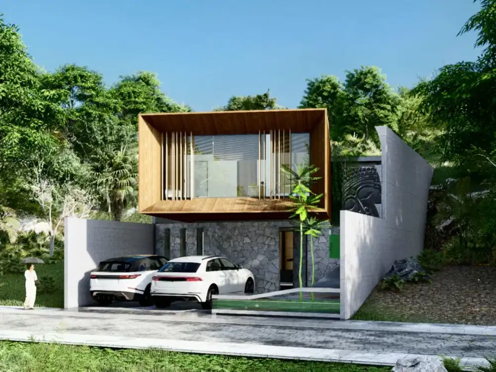 ID:H-120 Dijual Villa View Sungai Sekar Tunjung Gatsu Denpasar Timur Bali