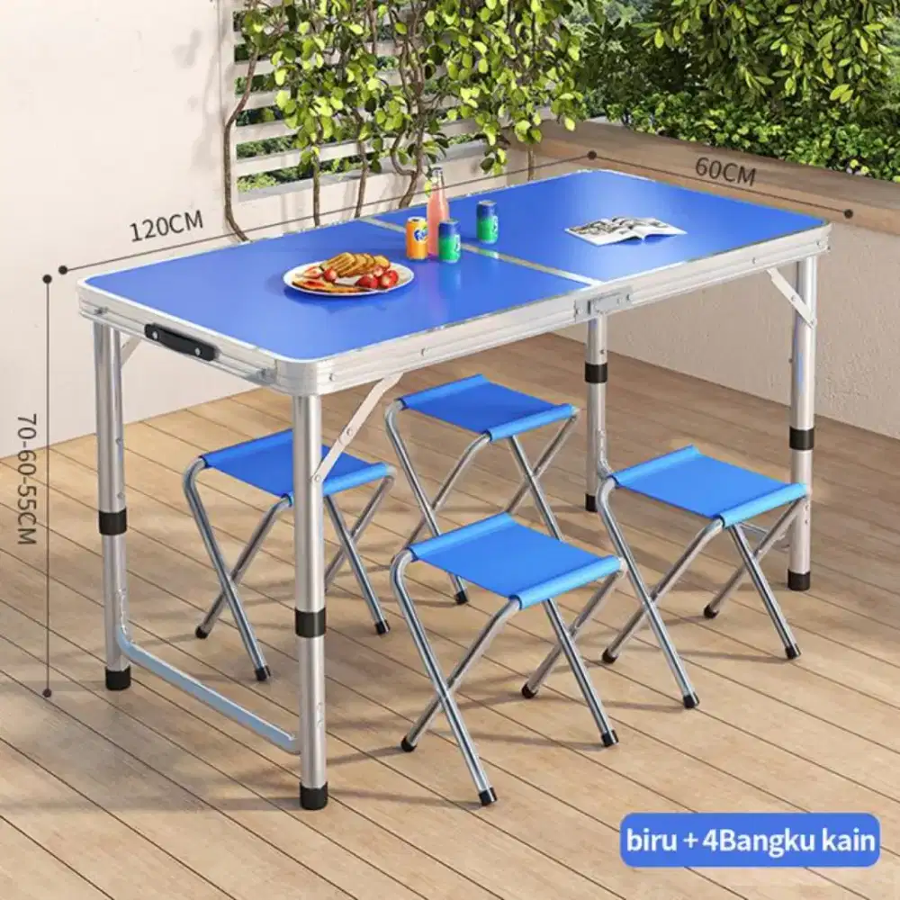 Meja lipat meja makan meja usaha meja bongkar pasang