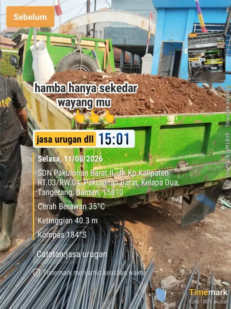 JASA BUANG PUING & SAMPAH PROYEK