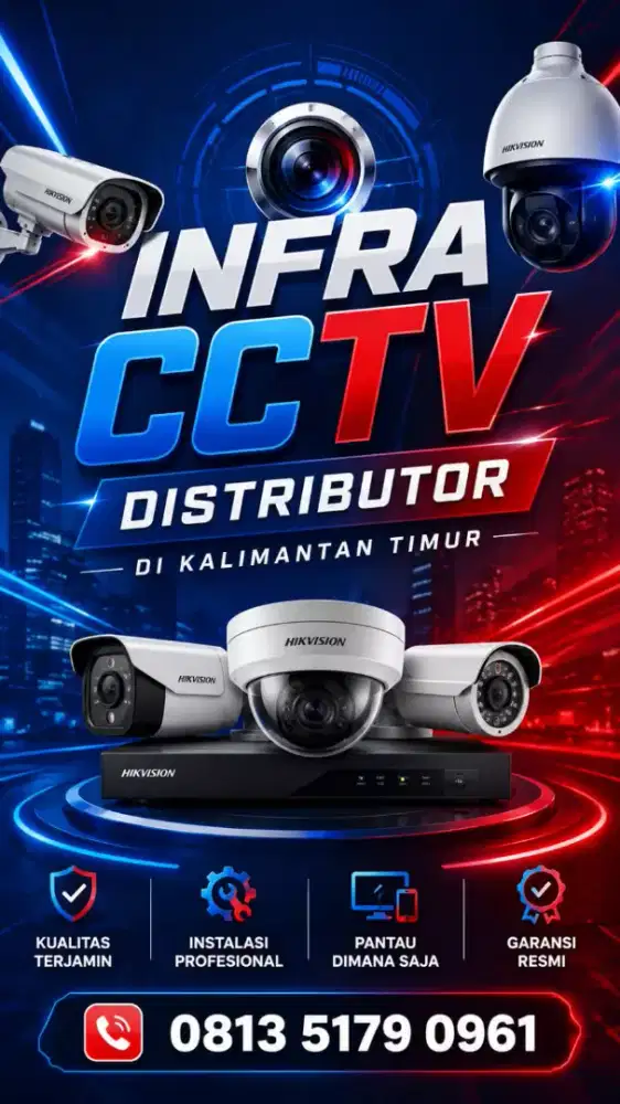 CAMERA CCTV ONLINE DIHP BERGARANSI SIAP PASANG INSTALASI