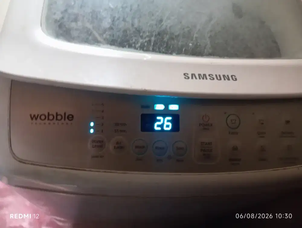 mesin cuci top loading merek Samsung normal