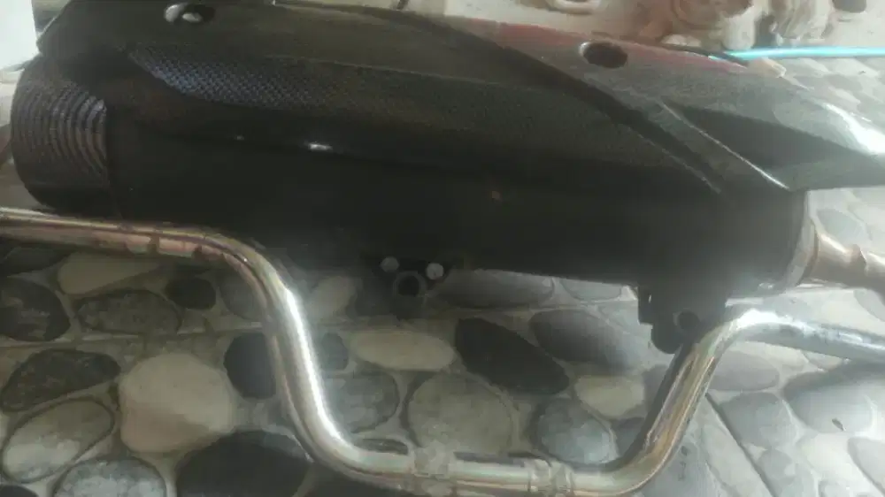 Jual kenalpot PCX ori sama stang bawan nya ori