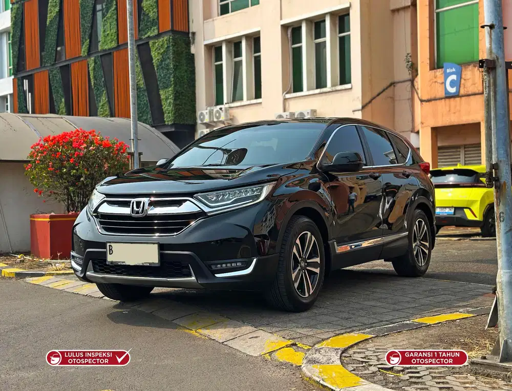 DP minim CRV 1.5 Prestige Turbo 2018 Hitam matic new Honda CR-V bs TT