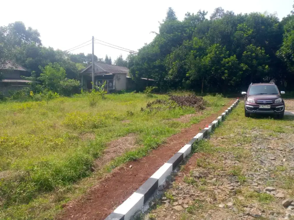 Tanah Kavling 7 Menit Tol Burangkeng Promo Murah Siap Bangun , SHM