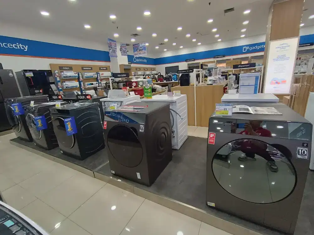 Mesin cuci baru bisa cash bisa kredit