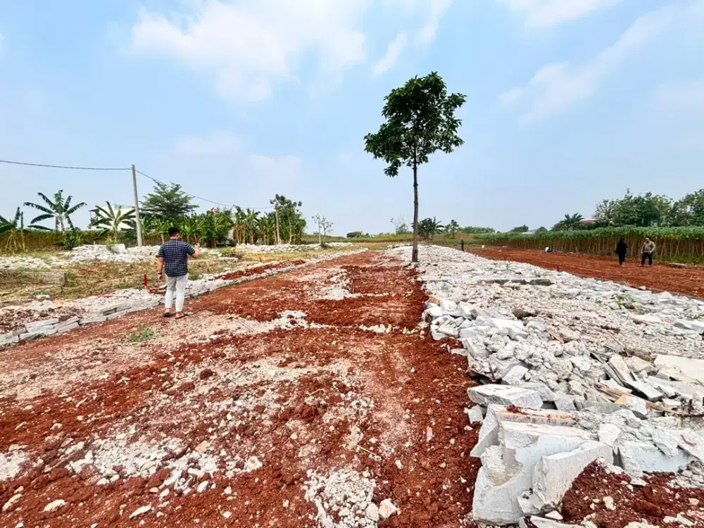 Tanah Kavling 1 Juta-an/m2 Dekat Jl. Raya Bomang Bogor