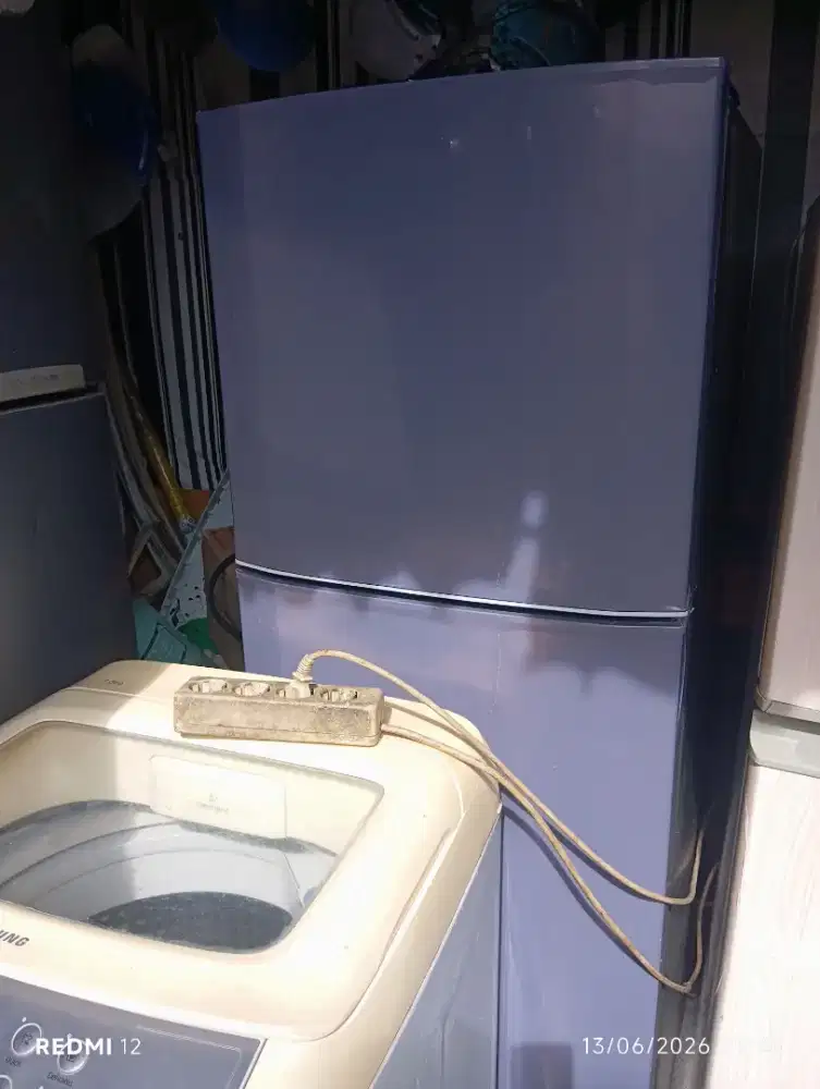 kulkas 2 pintu merek panasonic normal
