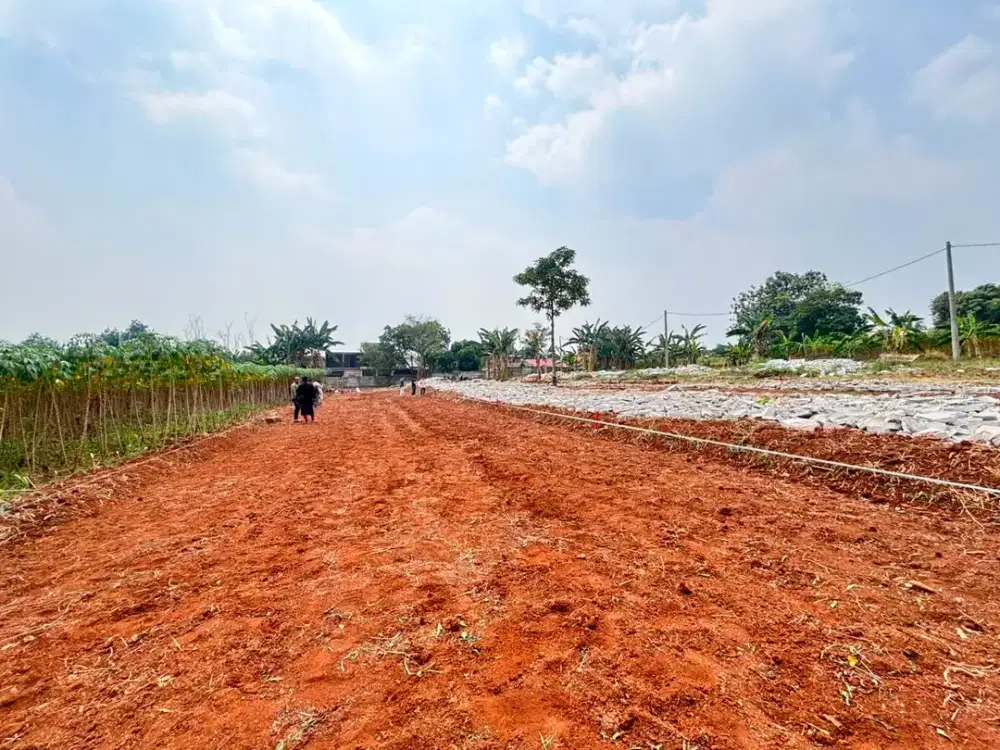 Tanah Kavling Row Jalan 8 Meter, Dekat RS Citama, Cuma 170 Juta-an