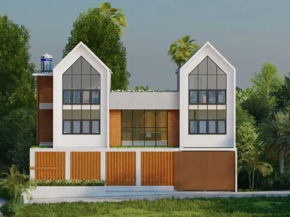 ID:H-121 Dijual Villa View Sungai Sekar Tunjung Gatsu Denpasar Timur Bali