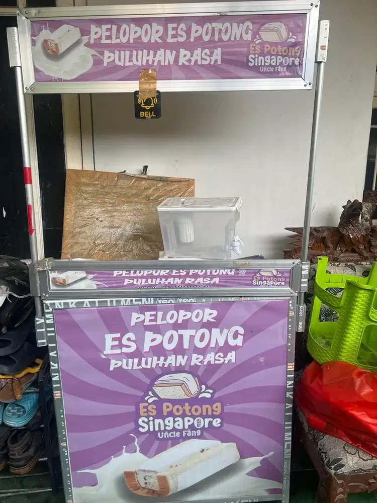 Stand ice cream usaha