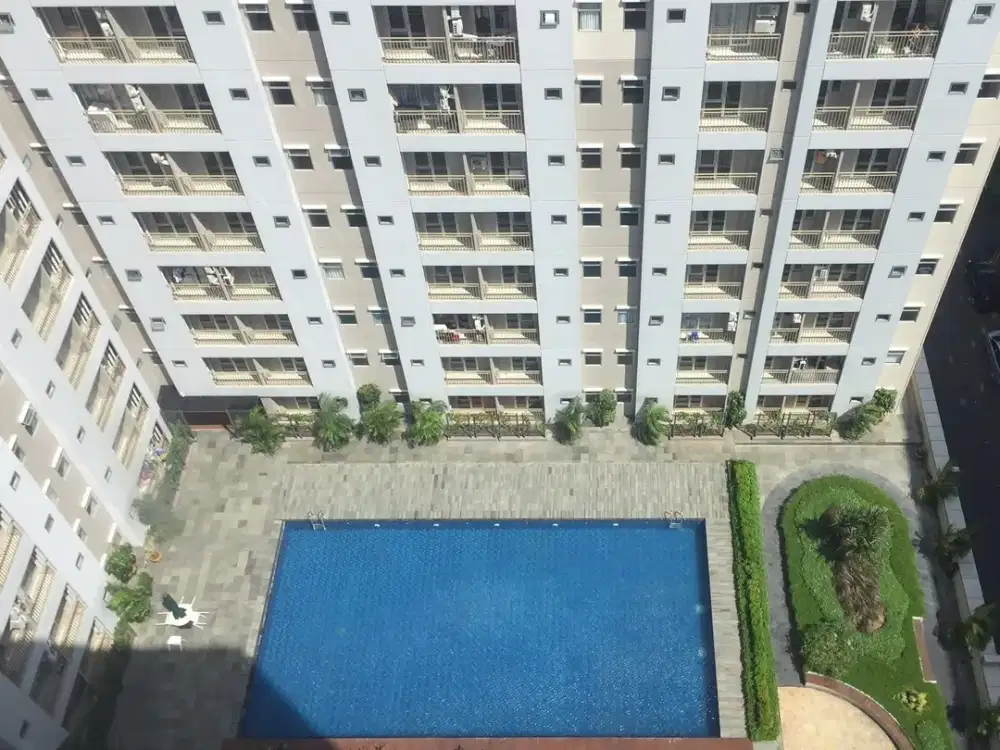 Apartemen Oak Tower A Hoek 2BR Full Furnished Lantai 18
