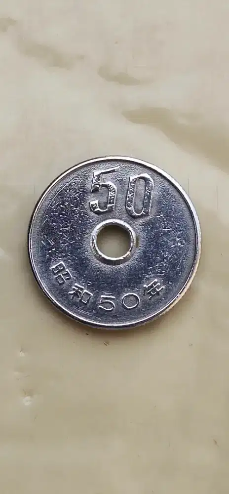 Liontin Co*in Keberuntungan No.50 Year 1950