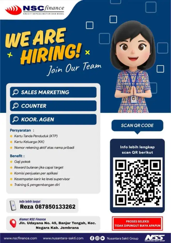 Loker NSC Finance