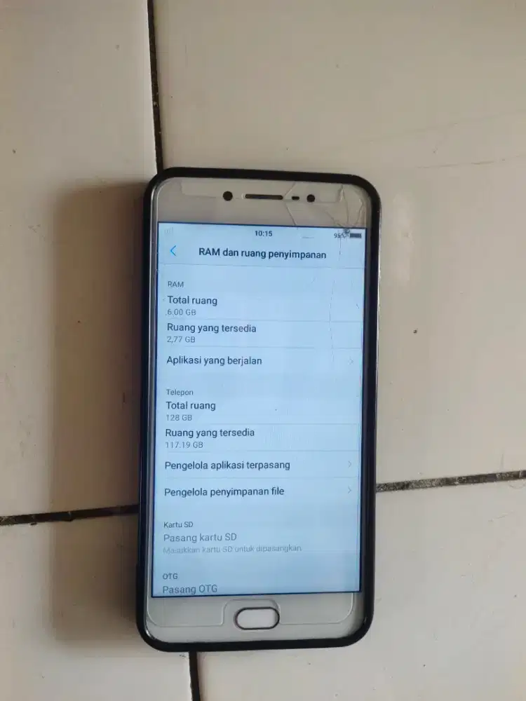 Vivo y67 batangan normal