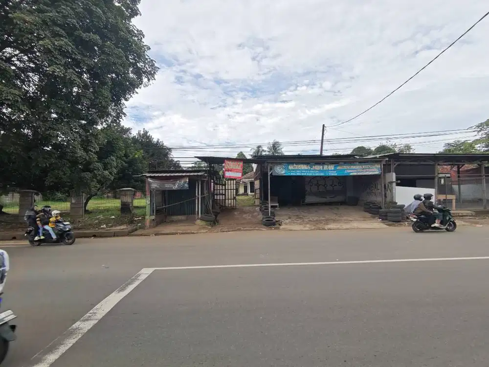 dijual tanah pinggul jalan cocok untuk usaha