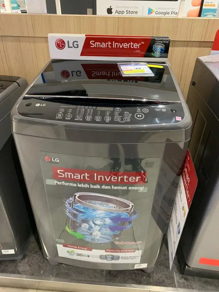 LG MW TOP LOADING 13 KG BLACK
