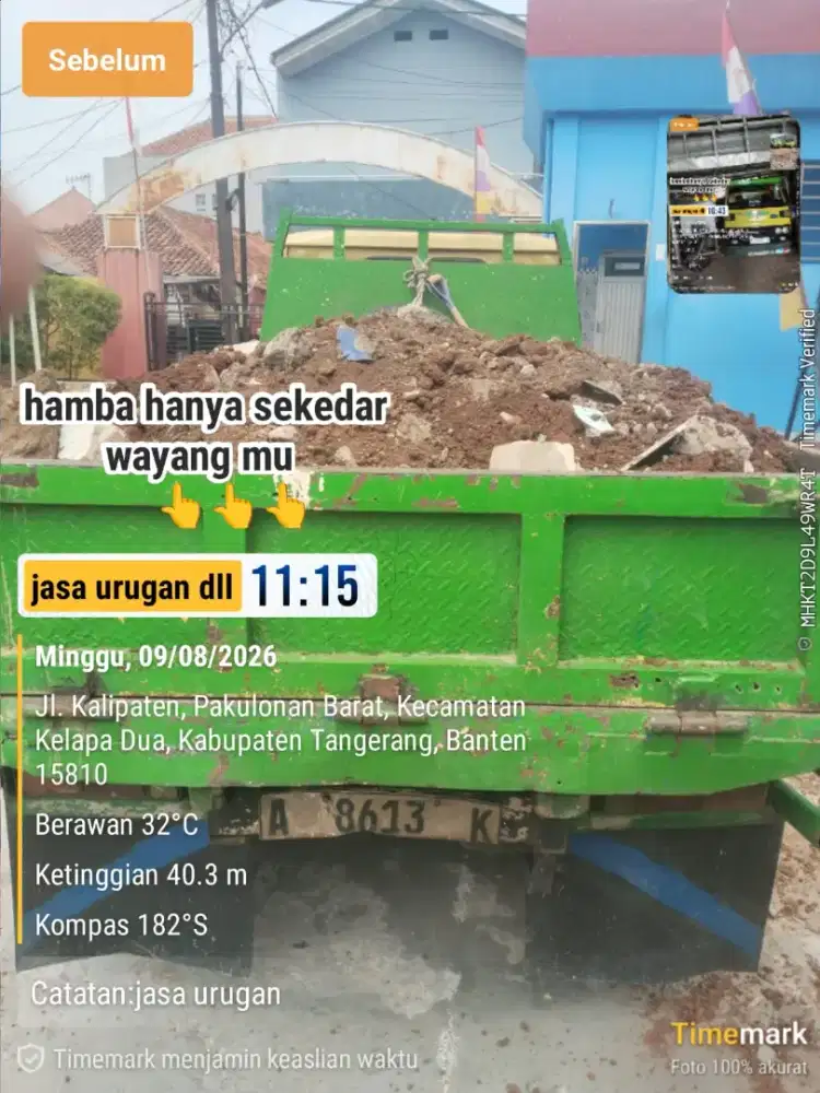 JASA BUANG PUING & SAMPAH PROYEK