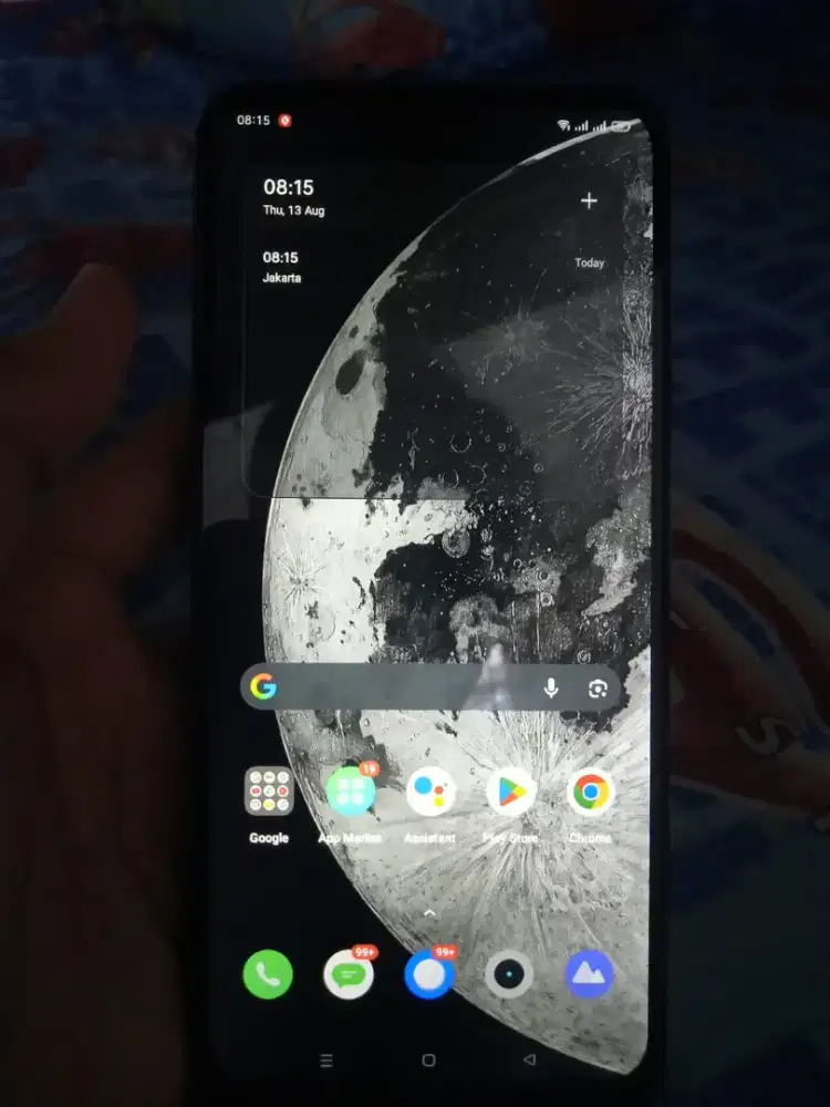 Realme c15 4/64GB-LCD original baru ganti harga nego