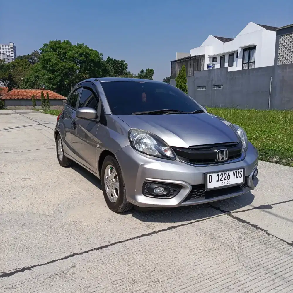 Honda Brio E Satya matic 2017 silver