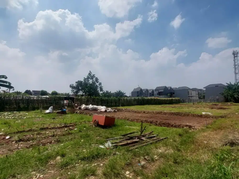 Dijual Murah Tanah Kavling Strategis Pamulang, SHM Cicilan 12x Flat