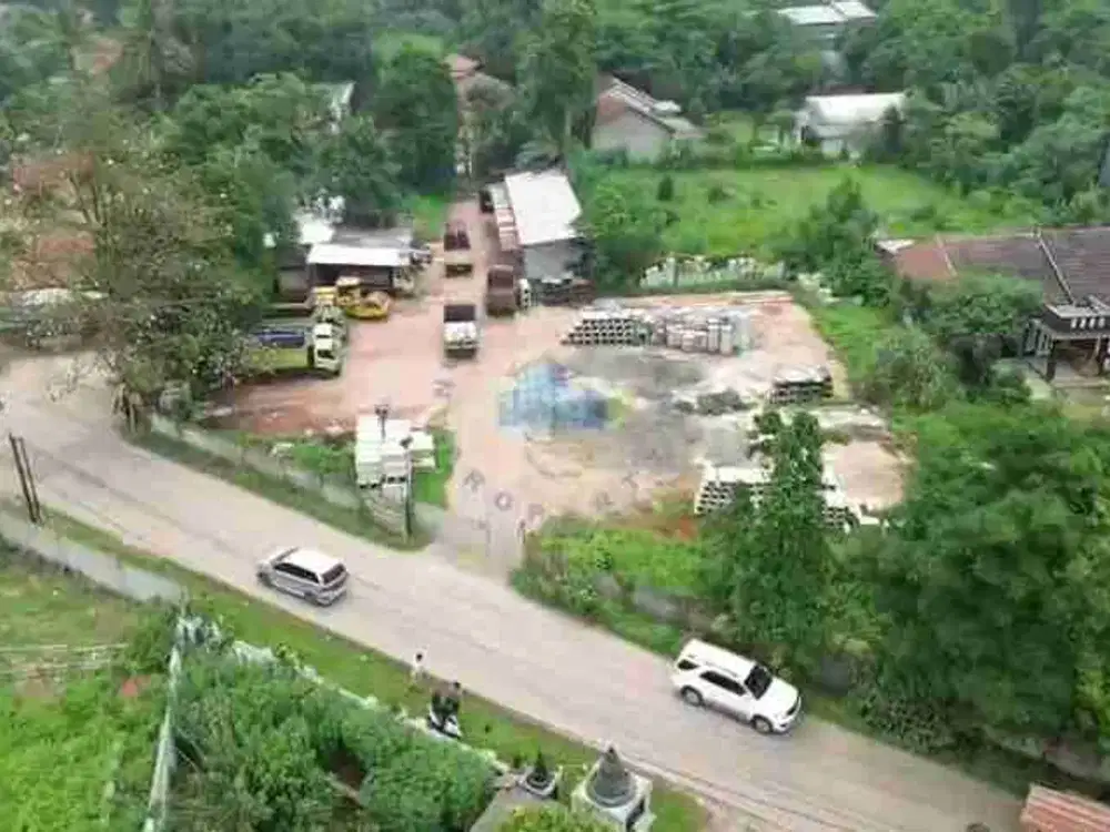 Tanah sudah Pagar Keliling dekat BSD di Dangdang, Cisauk - Tangerang.