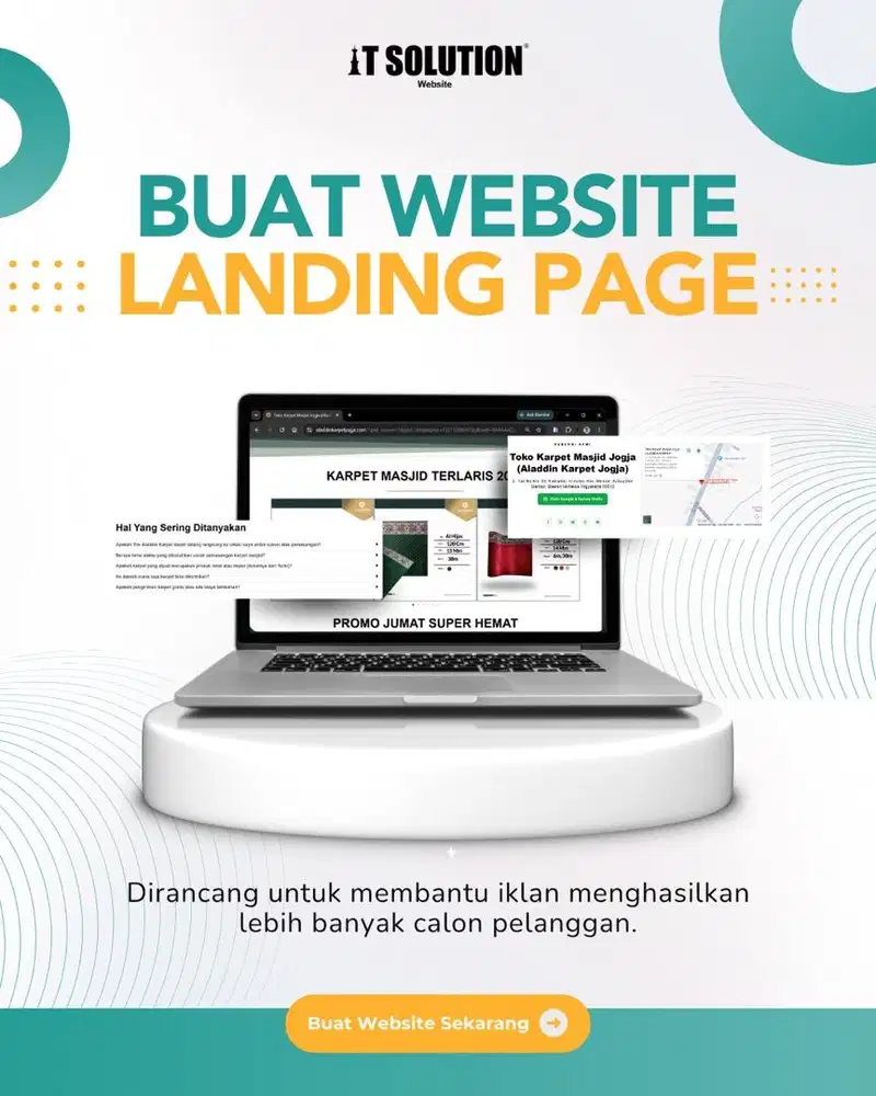 Pembuatan Landingpage Profesional dan Modern