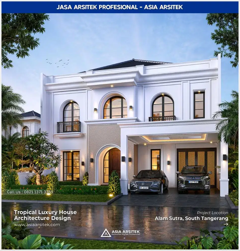 Jasa Arsitek Online Gading Serpong - Desain & Gambar Kerja Rumah