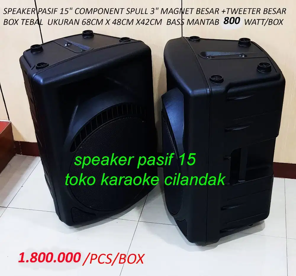 speaker pasif 15inch cocok buat outdoor/indoor
