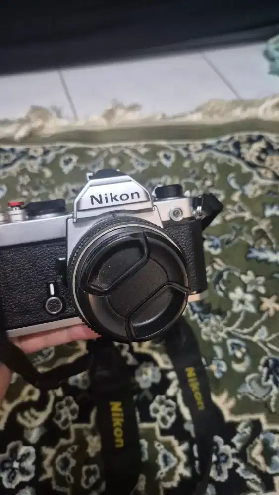 Nikon Fm dengan lensa helios 50 mm f2