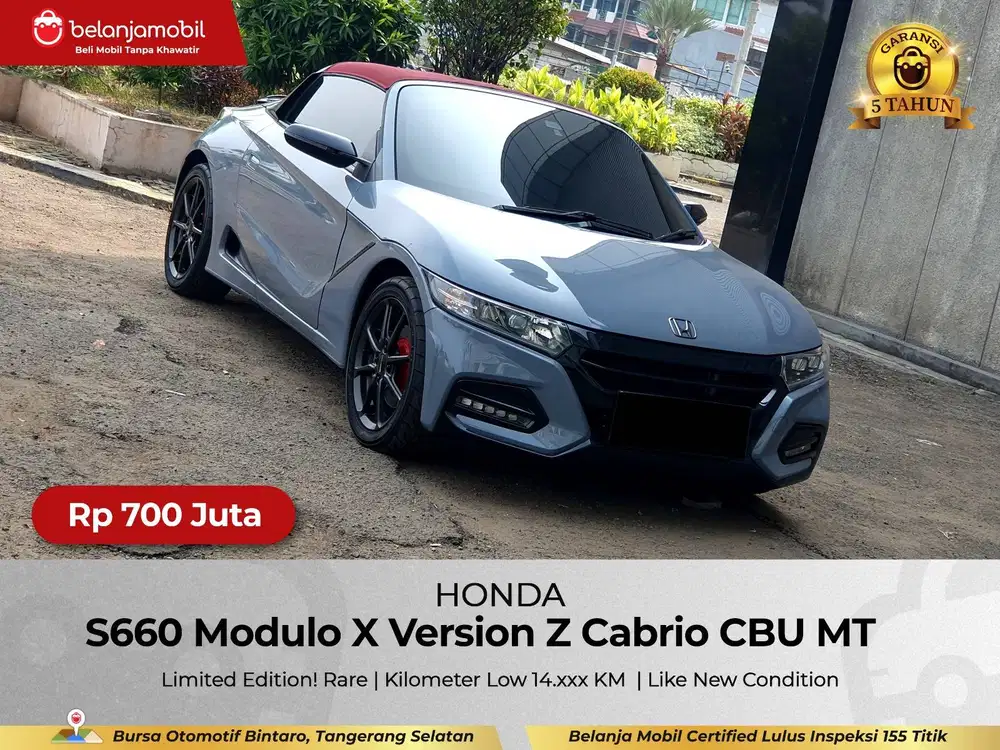 [LIMITED EDITION] Honda S660 S 660 Modulo X Version Z Cabrio 2021/2022