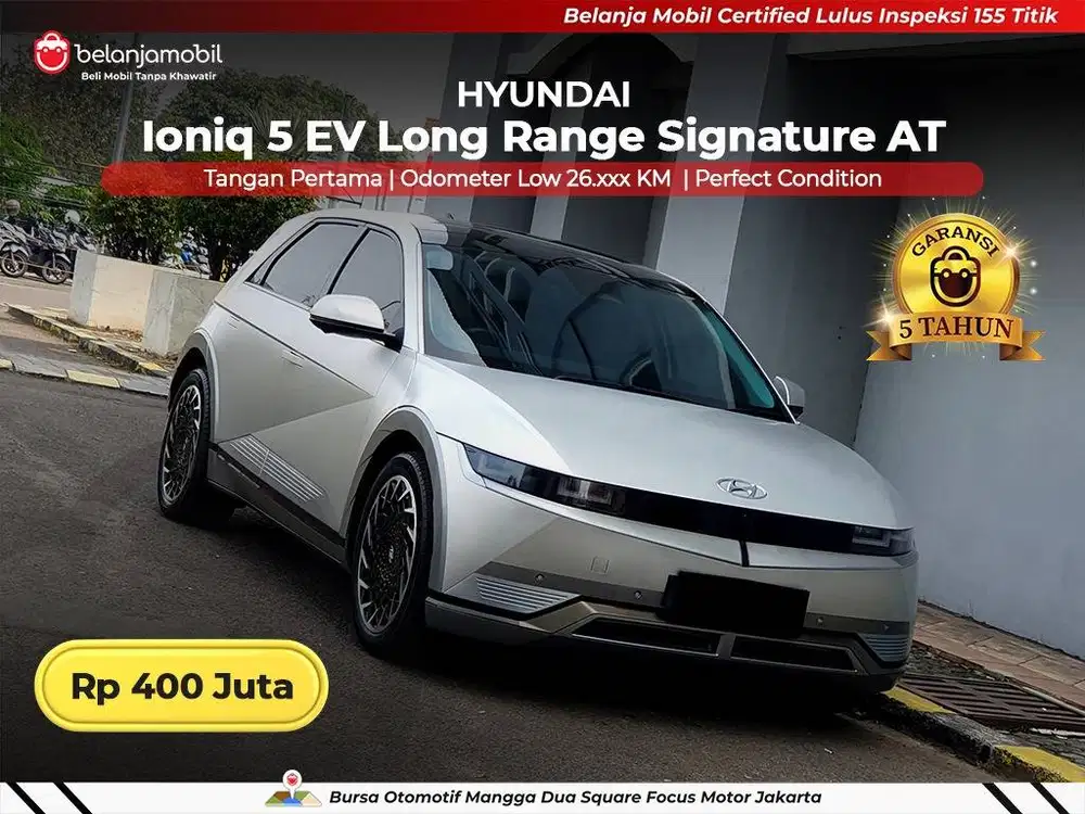 [ LOW KM 26RB ] Hyundai Ioniq 5 Long Range Signature EV 2022 2023