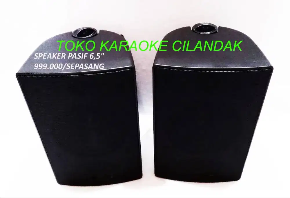 sepasang speaker pasif 6,5 inch cocok buat home theatehr