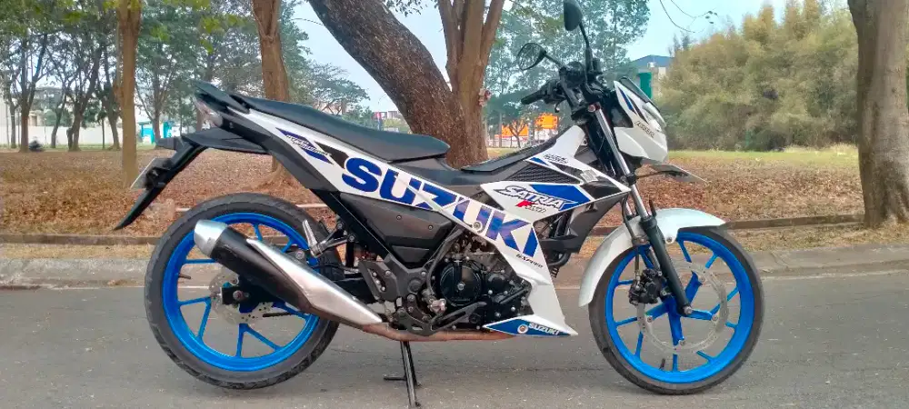 Satria injeksi  WHITE FIGHTER RARE