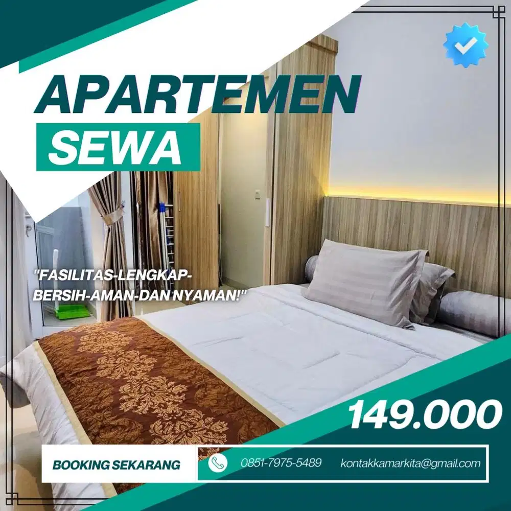 Sewa Apartemen Transpark Juanda Bekasi Timur Harian/Transit Termurah